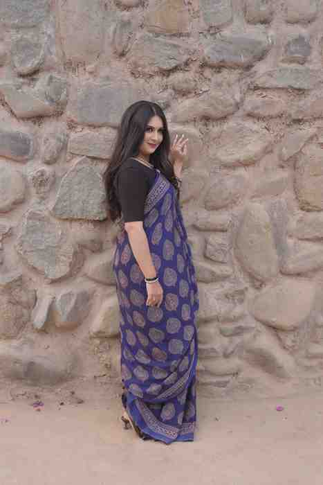 Chinnon Traditional Printed Saree
