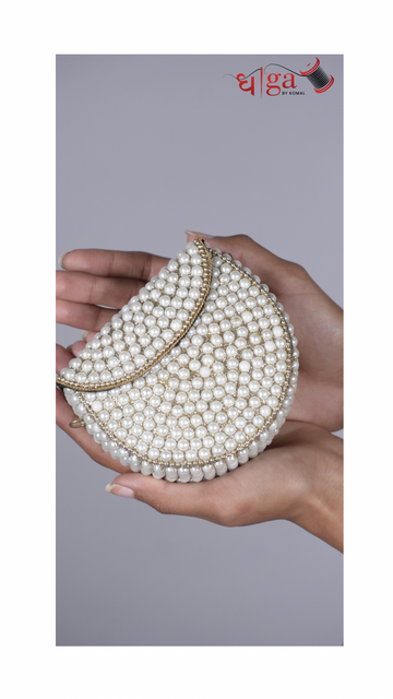 Mini Pearl Bag Pearl Clutch