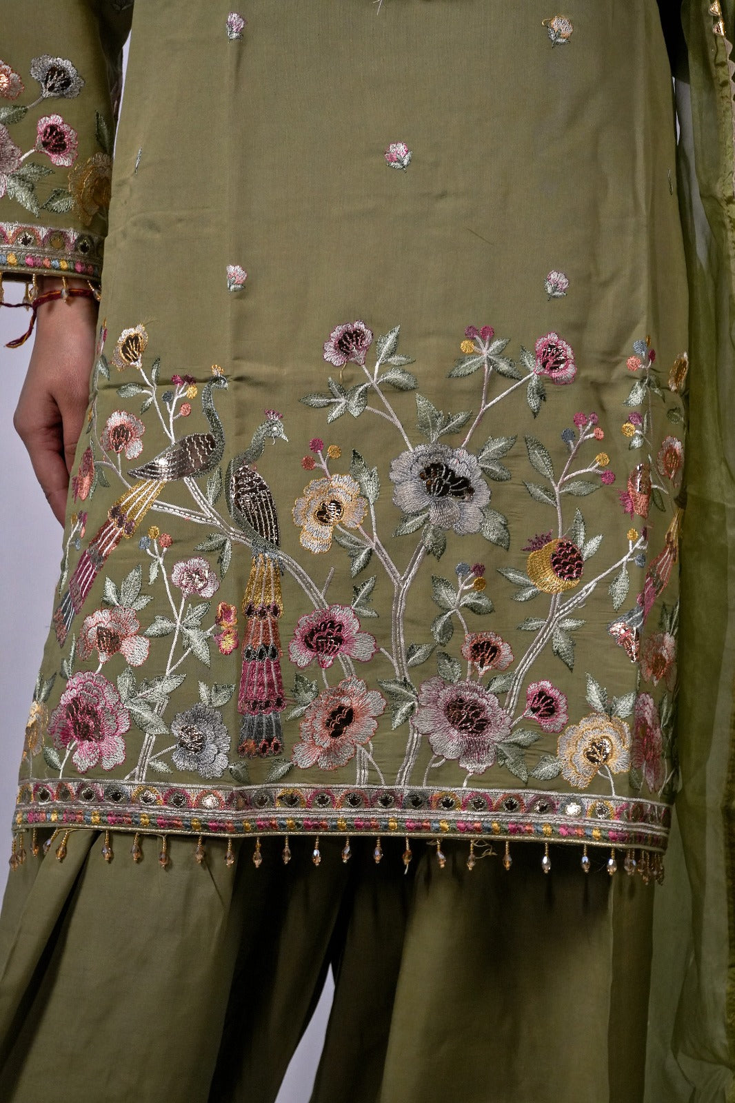 Farshi Salwar Suit Set – 3 Pc